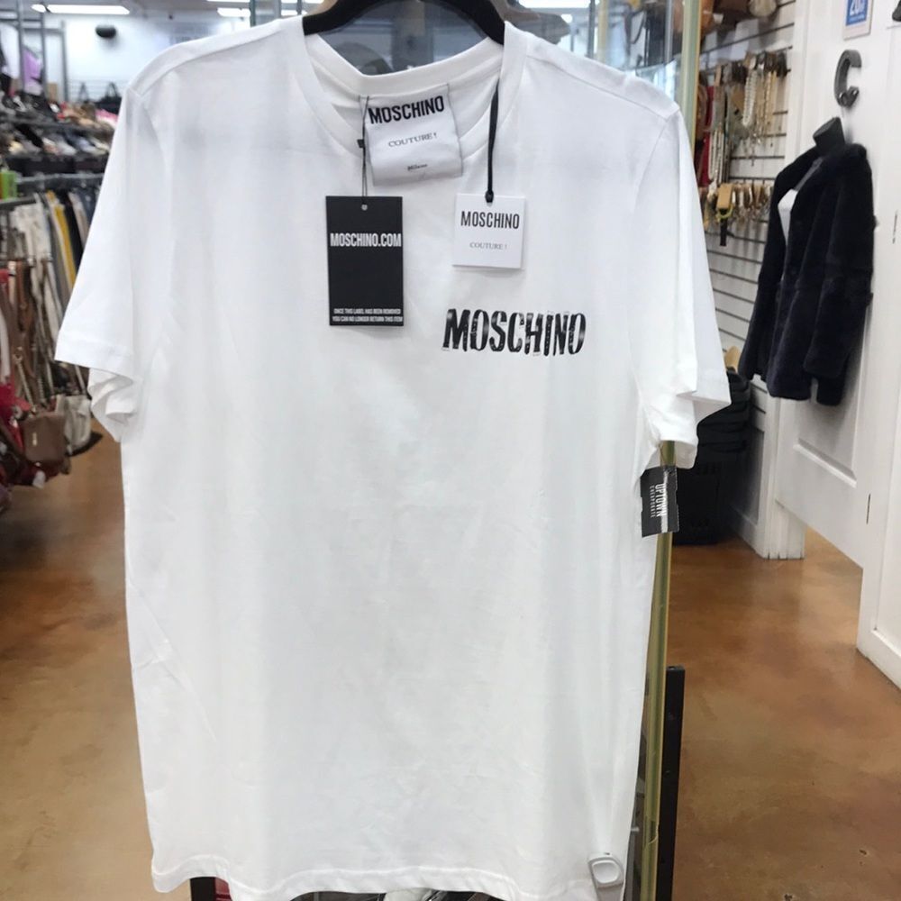Moschino White Men's Shirt